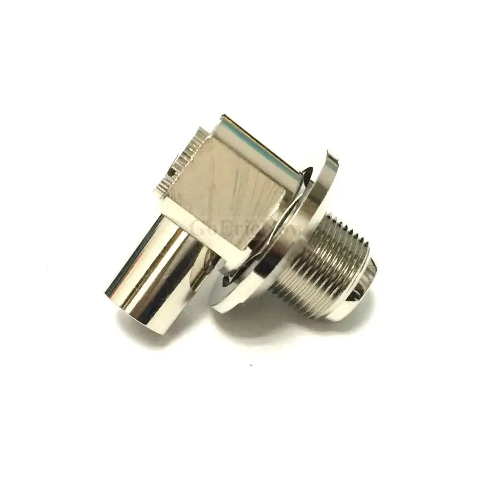 5 шт. RF Coax SO239 UHF мама для радио припой RG8 50-7 LMR400 RG213/RG393 прямоугольный разъем адаптер