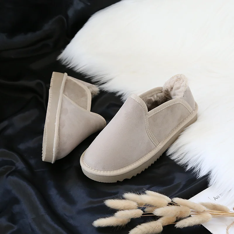 Новинка 2018 женские зимние ботинки толстая плюшевая зимняя теплая обувь модные