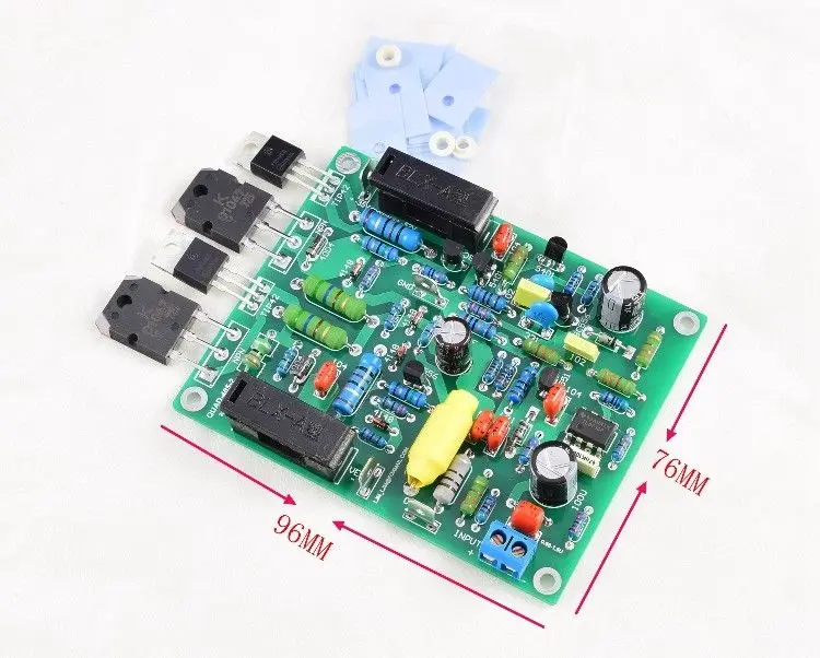 ZEROZONE DIY плата усилителя мощности/комплект основания на QUAD405 2 amp 100 Вт + 8