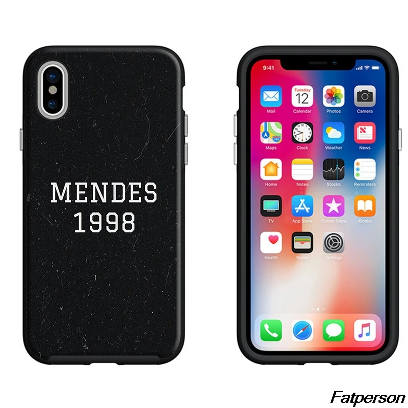 Shawn Mendes черный мягкий силиконовый чехол для телефона из ТПУ Apple iPhone X10 8plus 7 7plus 6s 6plus