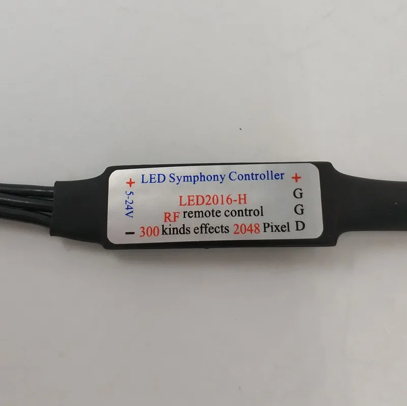 ETOP Mini RF wireless LED pixel controller DC5V-24V Test Controller with 13.5mm Female connector 2048 pixels controlled max | Лампы и