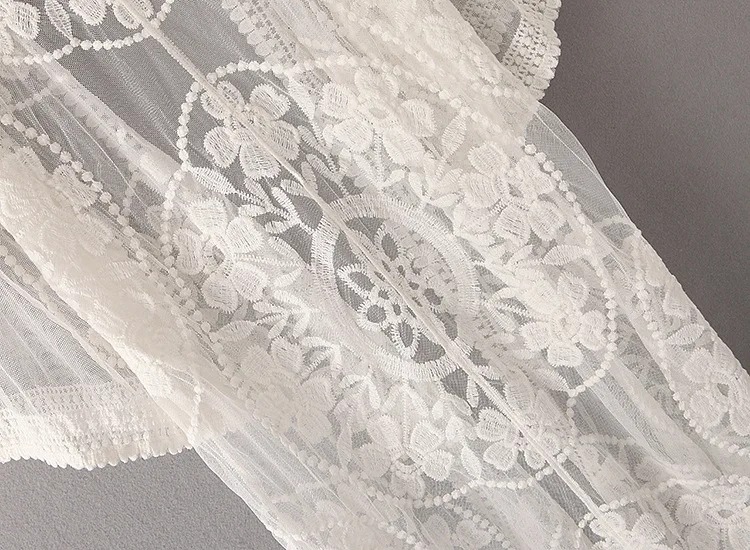 Женский пляжный кардиган кимоно Повседневная Свободная блузка белого цвета с