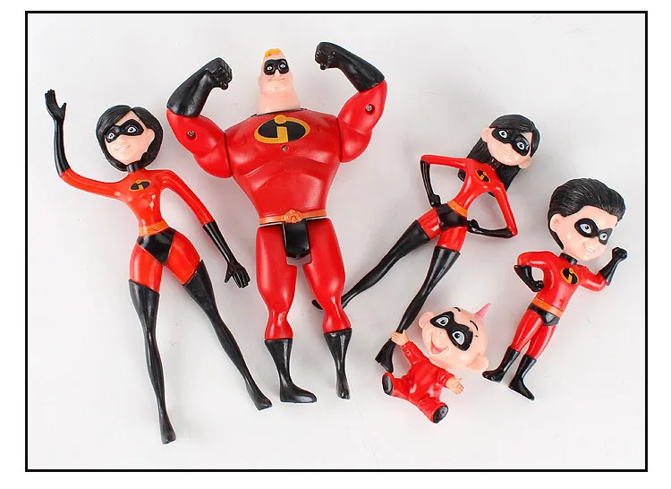 Экшн фигурка Pixar The Incredibles 2 17 см семейная упаковка Супермена тире Джека партера