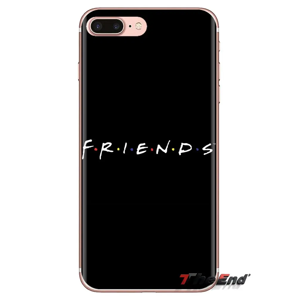 Прозрачный чехол из ТПУ для Xiaomi Mi3 Samsung A10 A30 A40 A50 A60 A70 Galaxy S2 Note 2 Grand Core Prime Funny Tv Show Friends