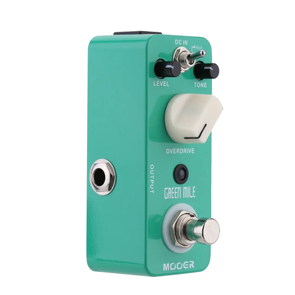 Mooer Green Mile Micro Mini Overdrive педаль эффектов для электрогитары True Bypass|true bypass|mooer greenmooer green