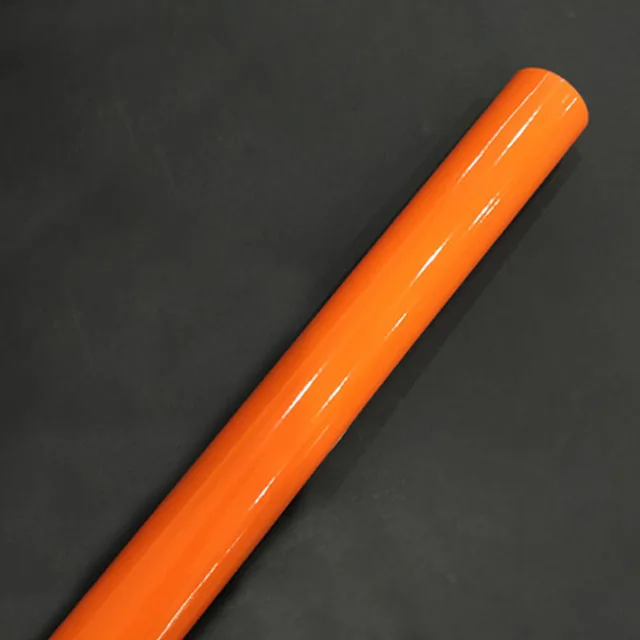 

20/30/40/50*152CM Glossy Orange Vinyl Film Gloss Glossy Car Wrap Foil Sticker