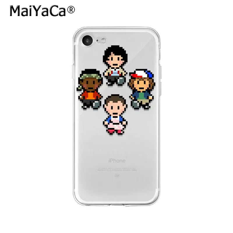 Мягкий чехол для телефона MaiYaCa America TV stranger things из ТПУ Apple iPhone 8 7 6 6S Plus X XS MAX 5 5S SE XR |
