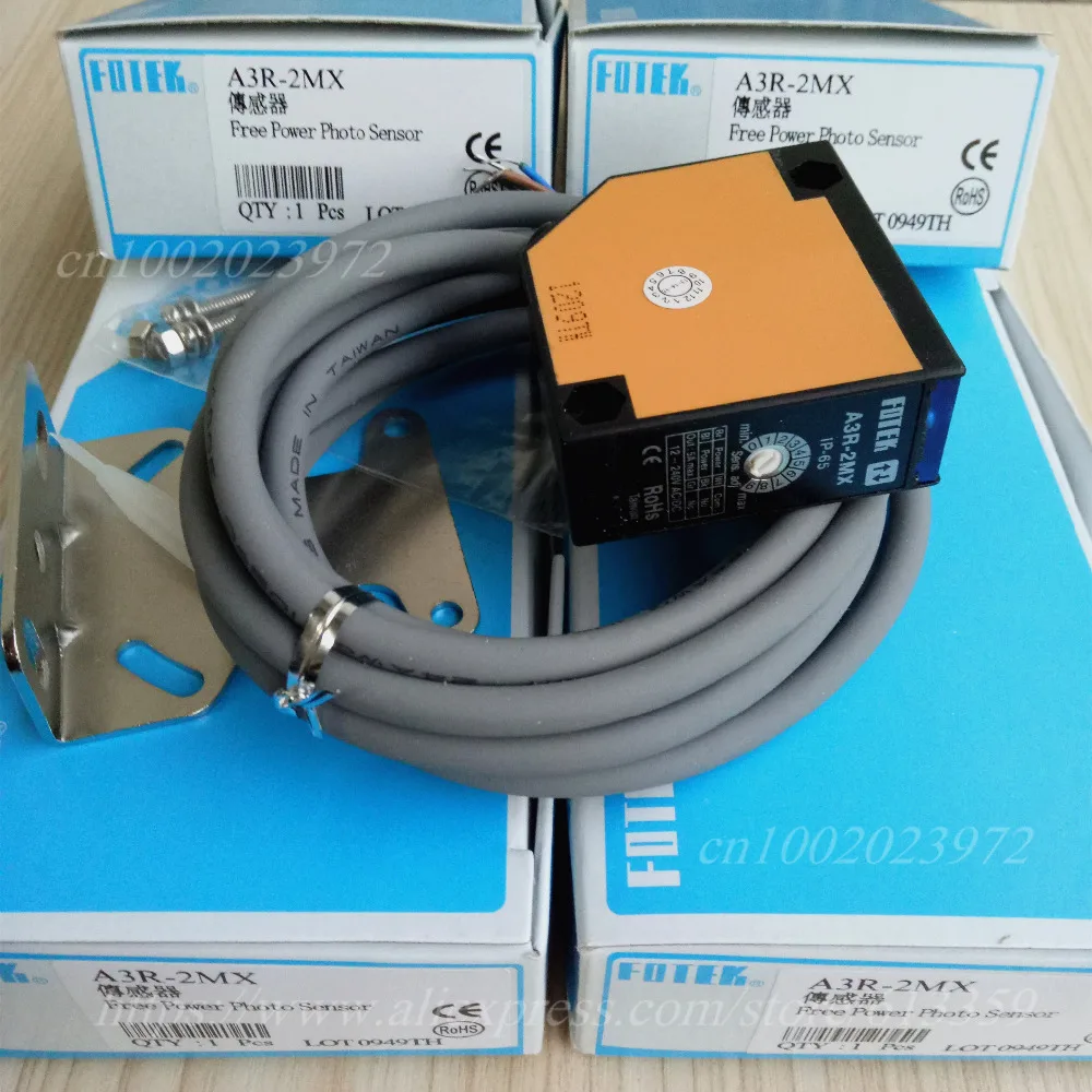 Фотоэлектрический датчик FOTEK с диффузным отражением и датчиком для фотографии