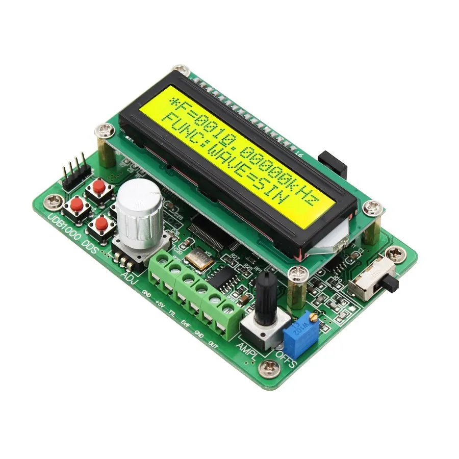 

UDB1002S Series DDS Signal Source Module Signal Generator With 60MHz Frequency Meter