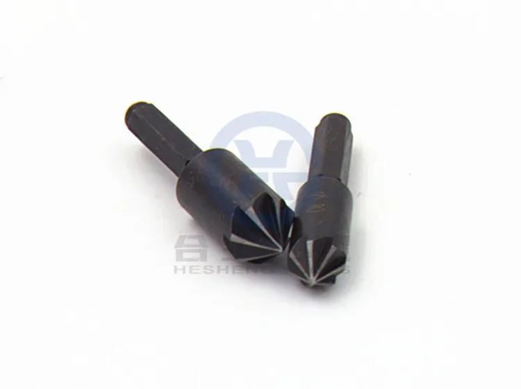 2 Branch Set Carbon Steel Seven Blade Chamfer Knife Punch Bit Carpentry Open Blind &amp Drilling Board Edge Grinding | Инструменты