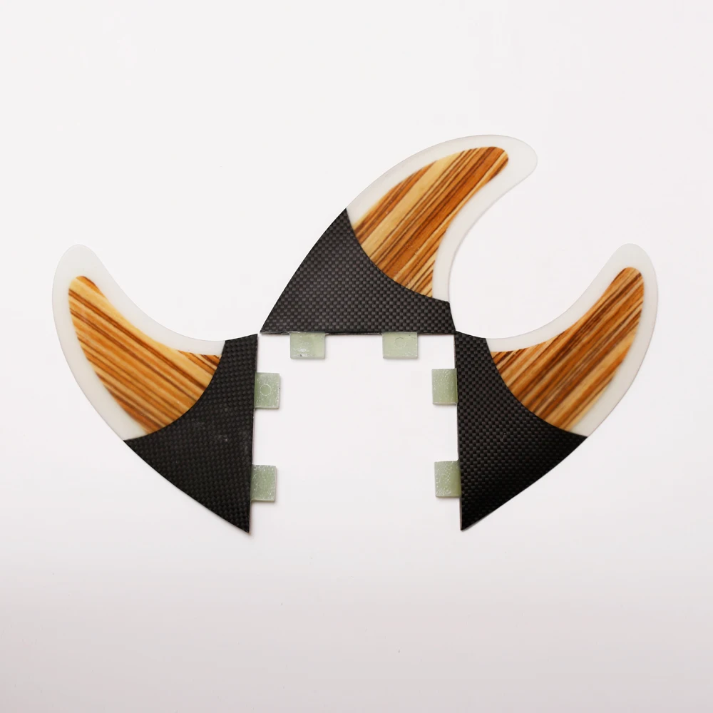 Insurfin карбоновая доска для серфинга плавники Подруливающее устройство набор