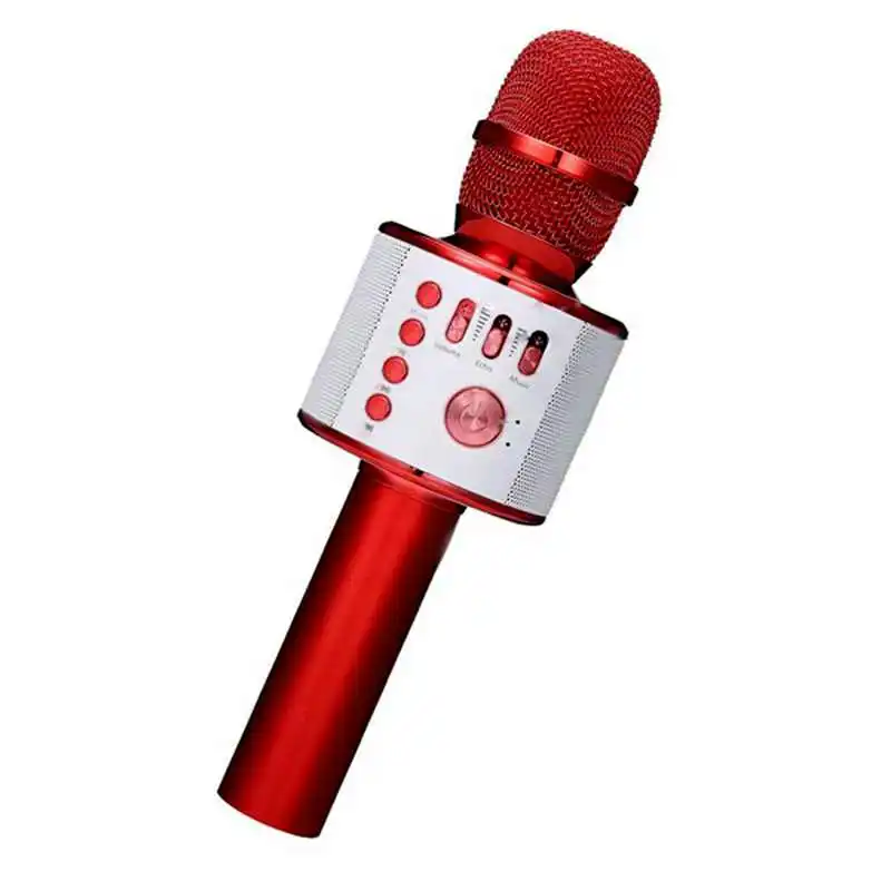 Bluetooth караоке микрофон Портативный Динамик беспроводной для смартфона планшета