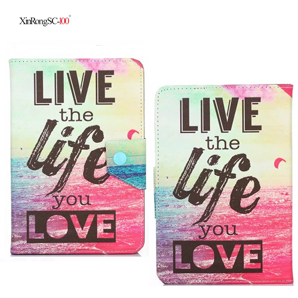 Универсальный чехол для chuwi hi9 air HiPad ALLDOCUBE M5 M5S Teclast M30 M20 Onda x20 10,1 дюймов для планшета, с принтом из искусственной кожи чехол-подставка