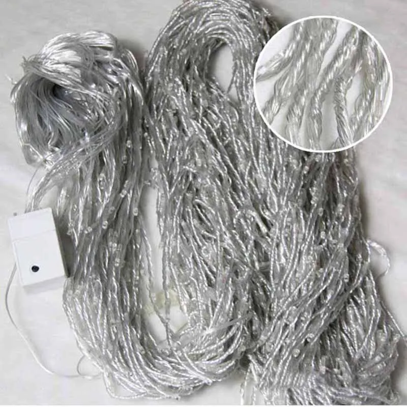 2017 новое поступление 3x6 м белая светодиодная Рождественская гирлянда для