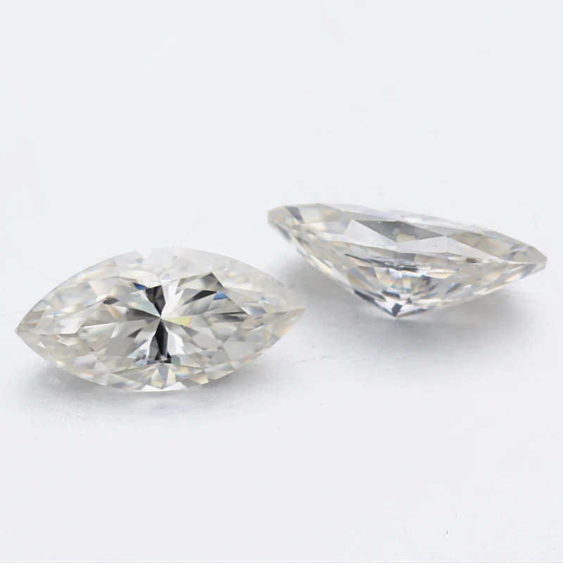 5pcs/pack High Quality Loose moissanites stone IJ color Marquise cut 3*6mm Moissanites gemstones Synthetik diamonds | Украшения и