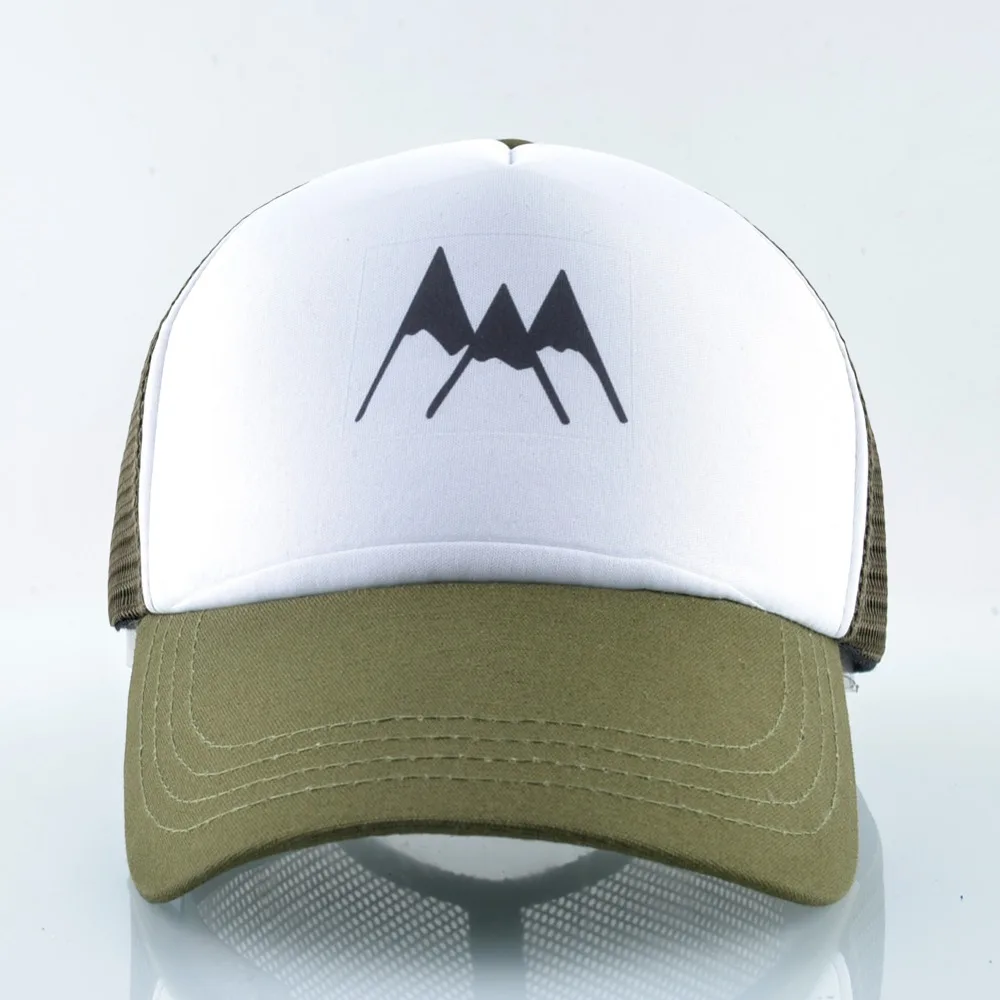 Мужская и Женская Бейсболка с принтом TQMSMY летняя сетчатая унисекс Горным