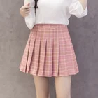 Юбка трапециевидная женская летняя, на молнии, с высокой талией, dg88