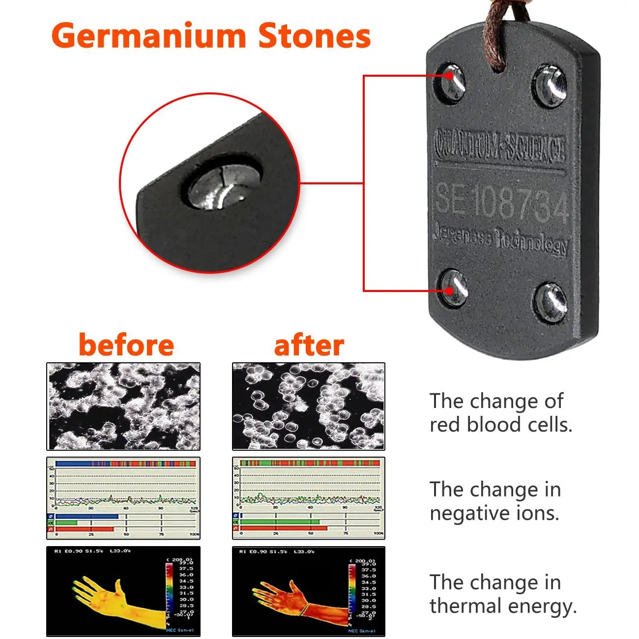 

Unisex Vintage Anti Radiation Neutralizer Negative Ions Energy Pendant Necklace Orgone Men Women Pendant Energy Necklace