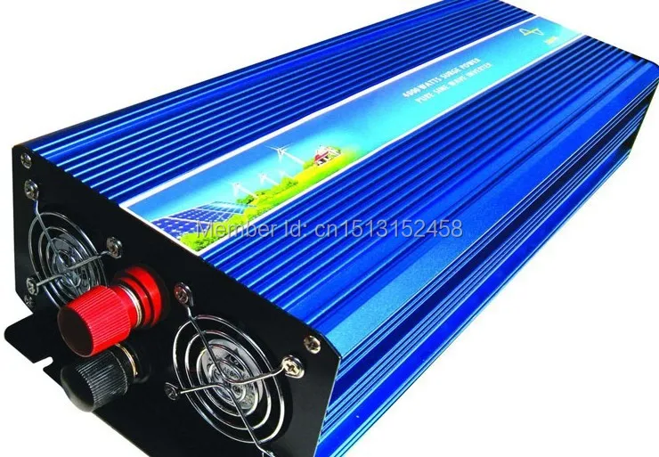 

4000W peak 2000W puhdas sini invertteri Power inverter 2000W 24V 220V, off grid inverter 2000W pure sine solar invertor