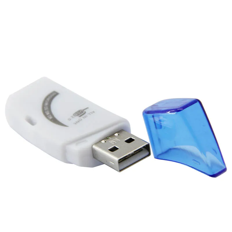 4 в 1 USB кардридер многофункциональный SD TF MS M2 ридер с формой Луны для