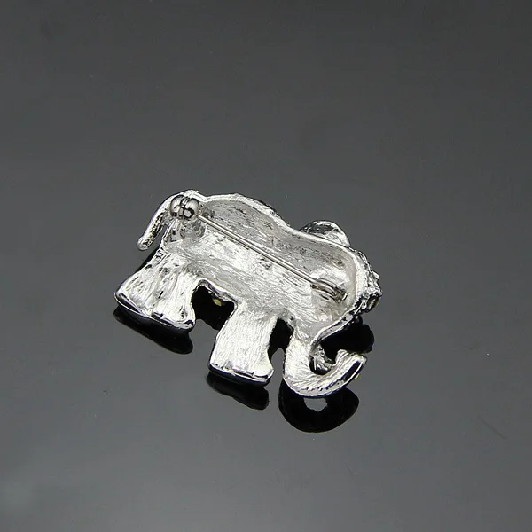 OneckOha модная брошь со слоном аксессуары для одежды с животными|rhinestone elephant brooch|animal