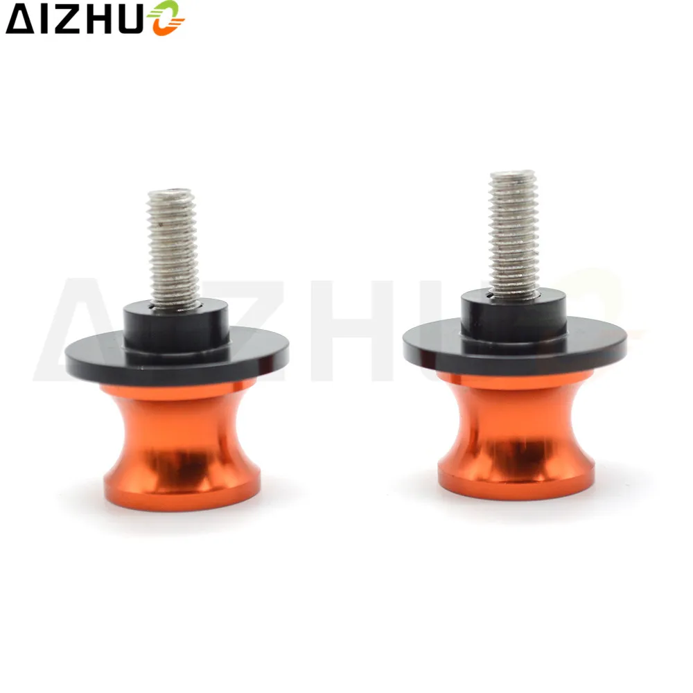 Для Yamaha YZF R1 R3 R6 R6S R25 FZ1 FZ6 FZ8 6 мм МОТОЦИКЛ маятник ползунок катушки ЧПУ Алюминий