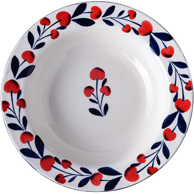 Соломенная шляпа стильные обеденные тарелки посуда креативная домашняя еда