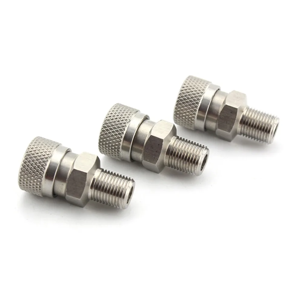 PCP Airforce Пейнтбол 1/8 BSPP 1/8NPT 8 мм наполнитель соска соединитель мужской Быстрый