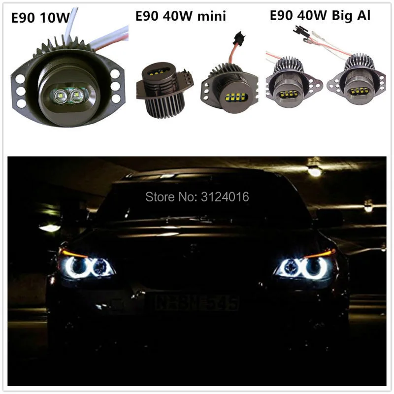 2 шт. X E90 седан E91 универсал с супер белым светом на замену 10 Вт 20 40