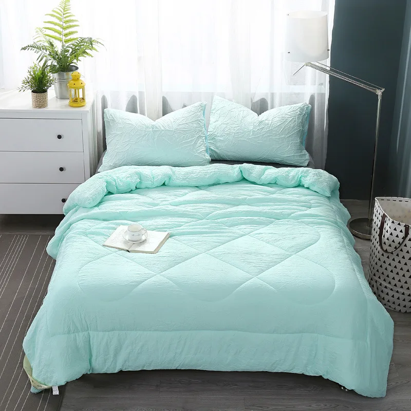 Новинка летнее одеяло SongKAum! Весенне-летнее осеннее однотонное Королевский