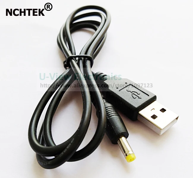 NCHTEK USB2.0 A штекер к DC 5 В 4 0x1 7 мм адаптер питания кабель свинцовое зарядное