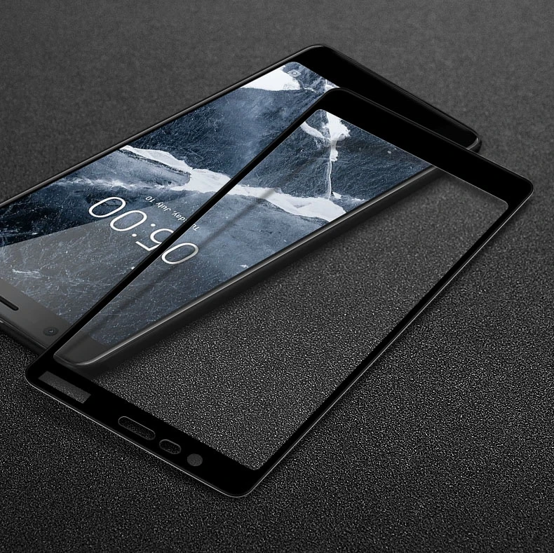 3D Tempered Glass For Nokia 5.1 Full Screen Cover Explosion-proof Protector Film 5 2018 | Мобильные телефоны и аксессуары