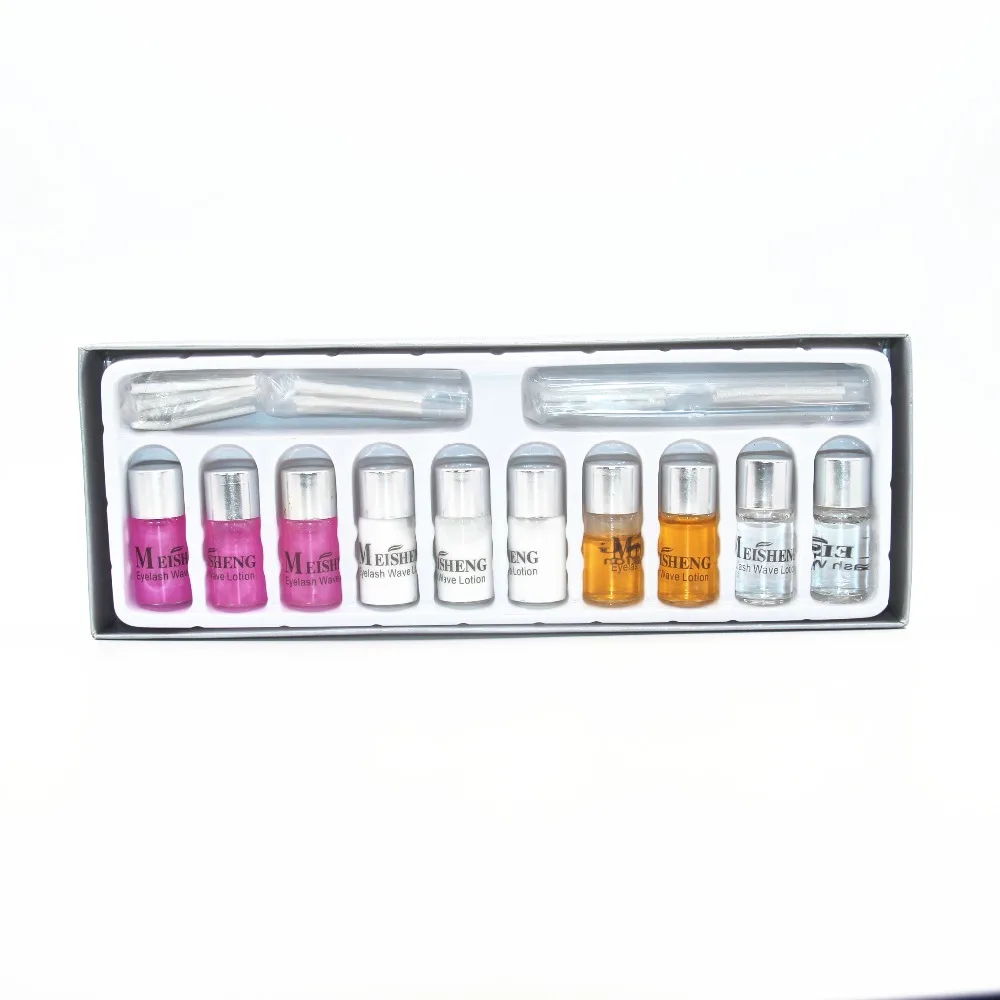 Новый набор для завивки и ресниц NAVINA 2016 ресниц|wave lotion kit|eyes kitmaquiagem kit |
