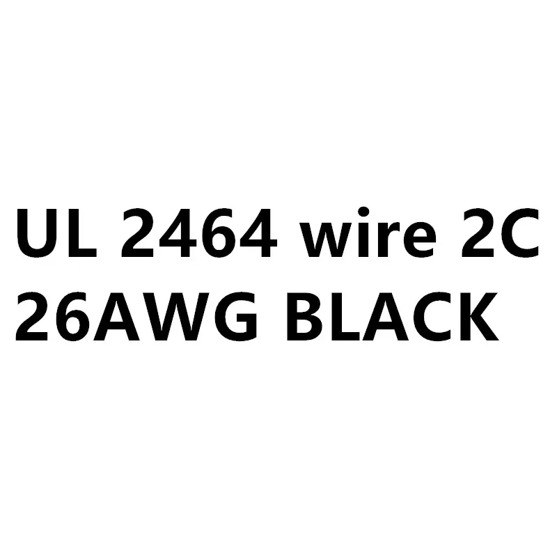 5m UL 2464 2C/3C/4C 24/26/28 AWG многоядерный ПВХ оболочка кабеля луженую медную проволоку аудио кабель сигнальный провод - Цвет: 26awg 2 cores