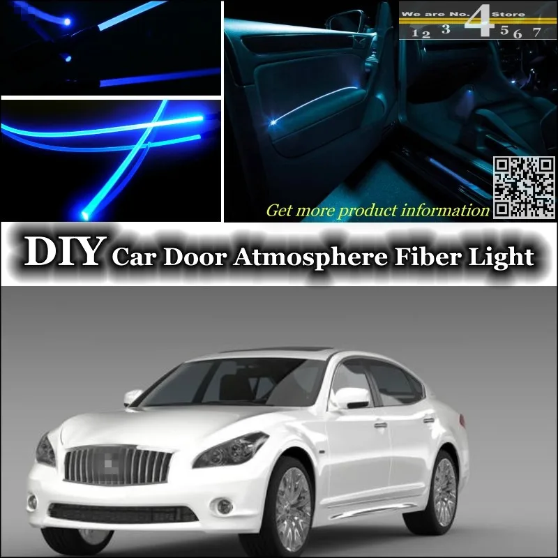 

Для Mitsubishi divity внутренний окружающий свет тюнинг атмосфера волоконно-оптический ленточный свет внутри Дверная панель Настройка освещения