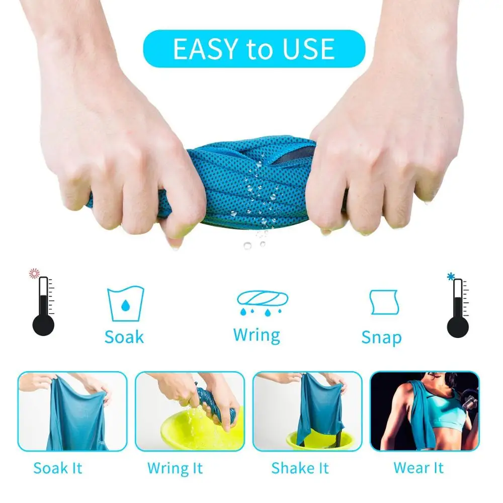 Мгновенное крутое полотенце спортивное из микрофибры для спортивного зала