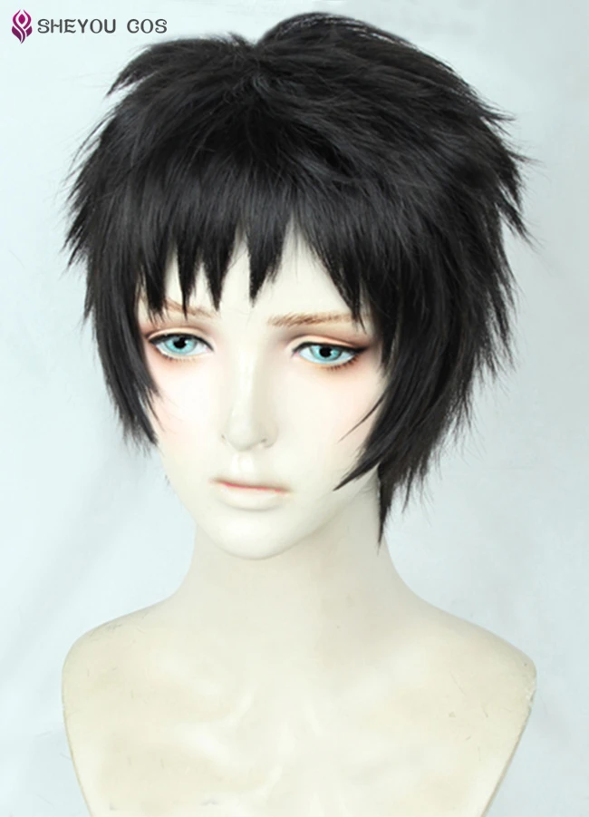 Парик Кай чисаки для косплея из м/ф Моя геройская Академия термостойкие короткие