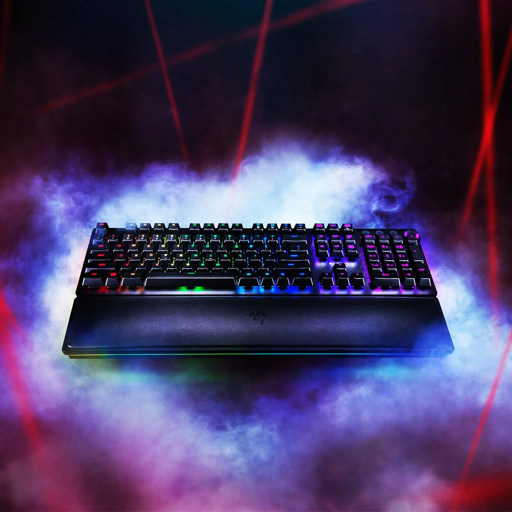 Razer Huntsman Elite Проводная игровая клавиатура Механическая игровая клавиатура RGB подсветка Тактильные переключатели эргономичный дизайн для ПК