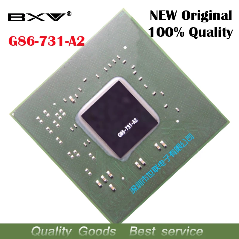 G86 731 A2 100% оригинальный новый BGA чипсет для ноутбука Бесплатная доставка|chipset bga| |