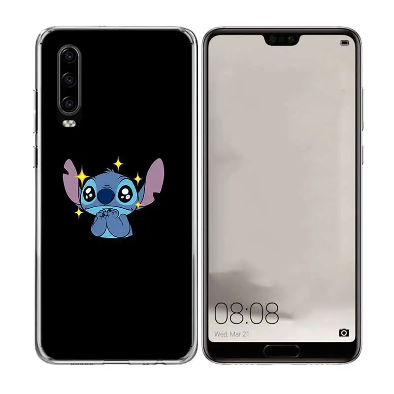Стюард стежка Силиконовая задняя крышка-чехол для huawei P30 P20 Коврики 20 10 Pro P10 lite P Smart+ плюс Z крышка