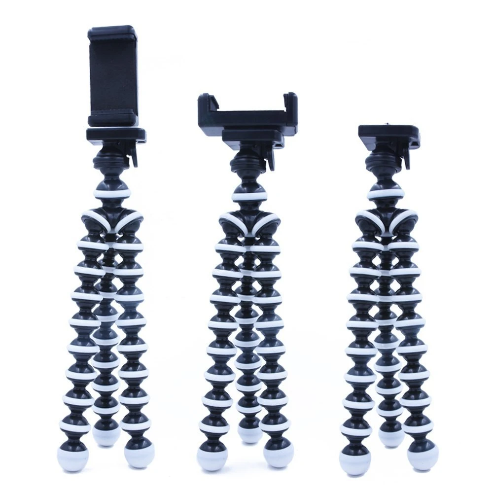 YIXIANG remote control Octopus Mini Tripod Stand with phone Clip Mount For Mobile Gopro Hero SJcam Xiaomi Yi Action camera | Электроника