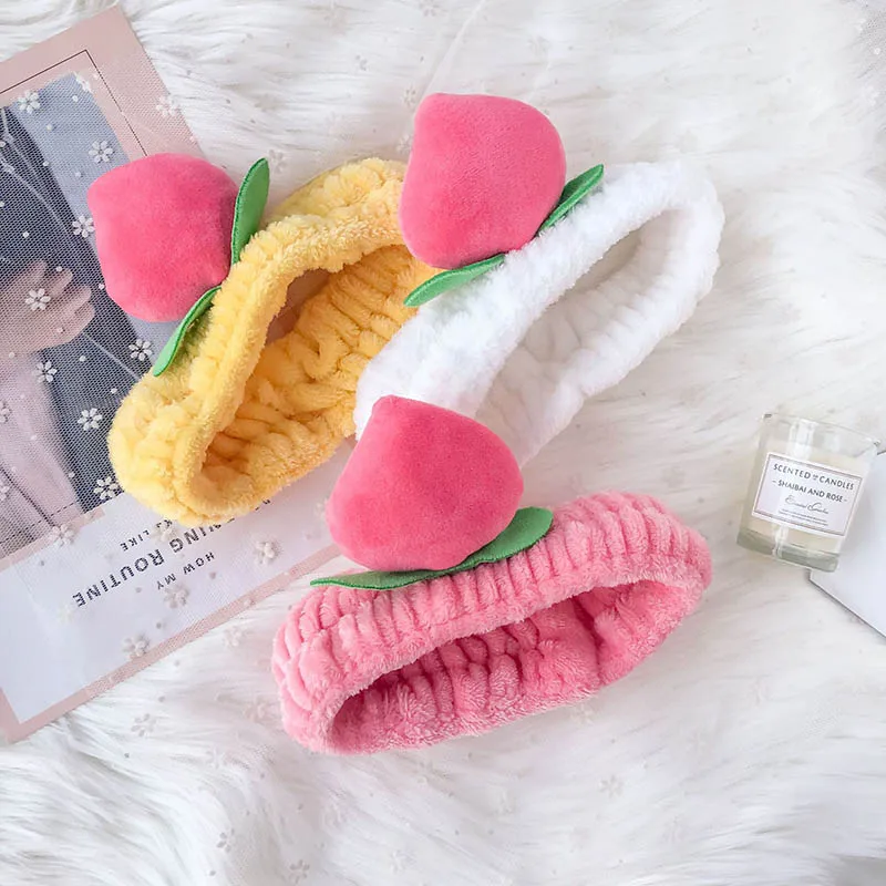 Candygirl милая Мягкая повязка на голову с персиковой морковкой для женщин девушек