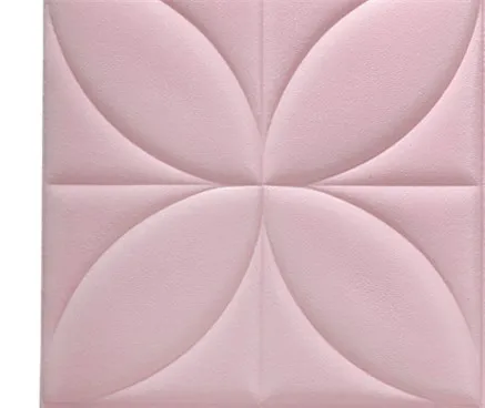 Розовый 3D настенная наклейка s Safty Foam домашний декор самоклеющиеся обои DIY Настенный декор кирпичная гостиная детская спальня декоративная наклейка - Цвет: Розовый