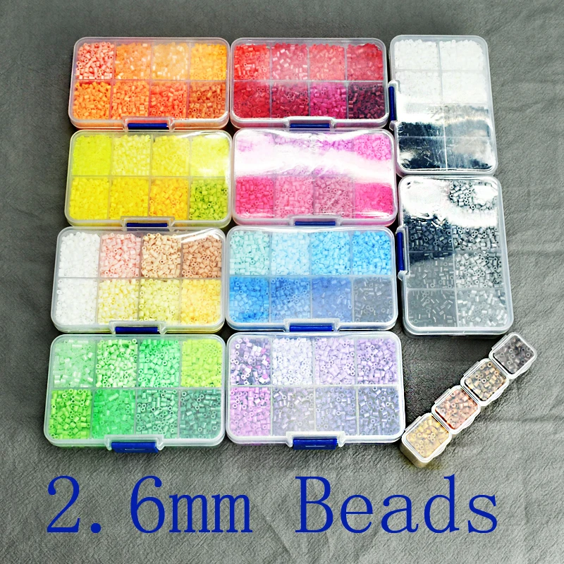 2.6mm Mini Hama Perler Artkal Beads Set Small Size DIY Handmade Material Tools Educational Class Basic | Игрушки и хобби
