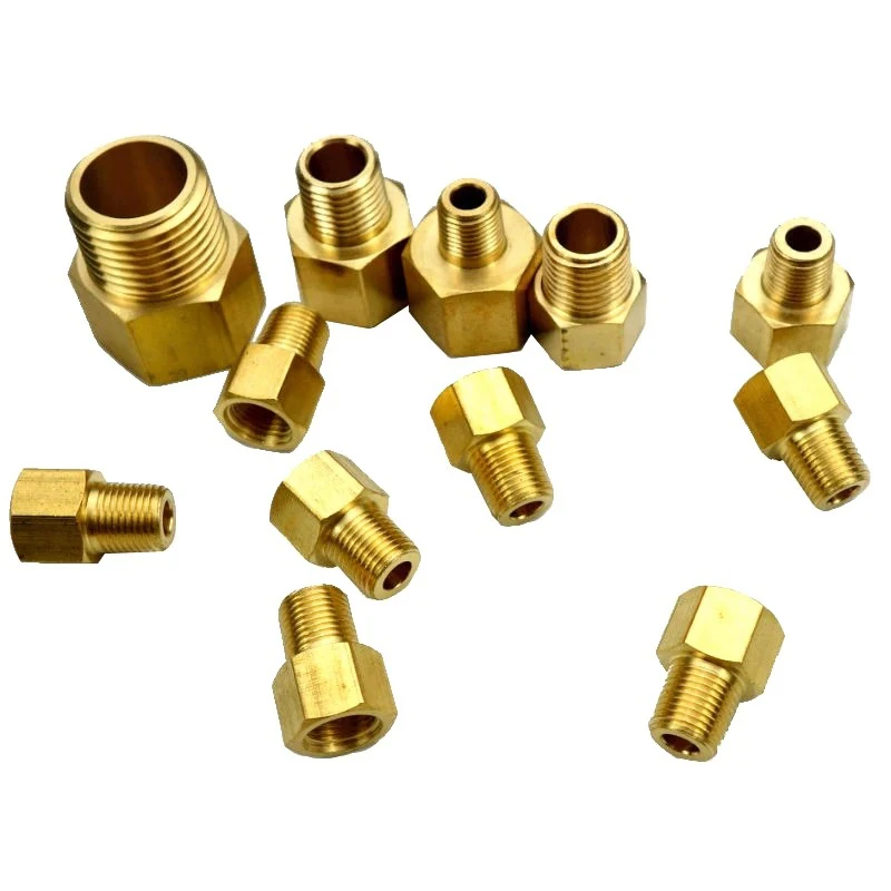 Новый Прочный латунный BSP NPT адаптер 1/8 &quotПапа BSPT до 1/4&quot Женский трубный фитинг