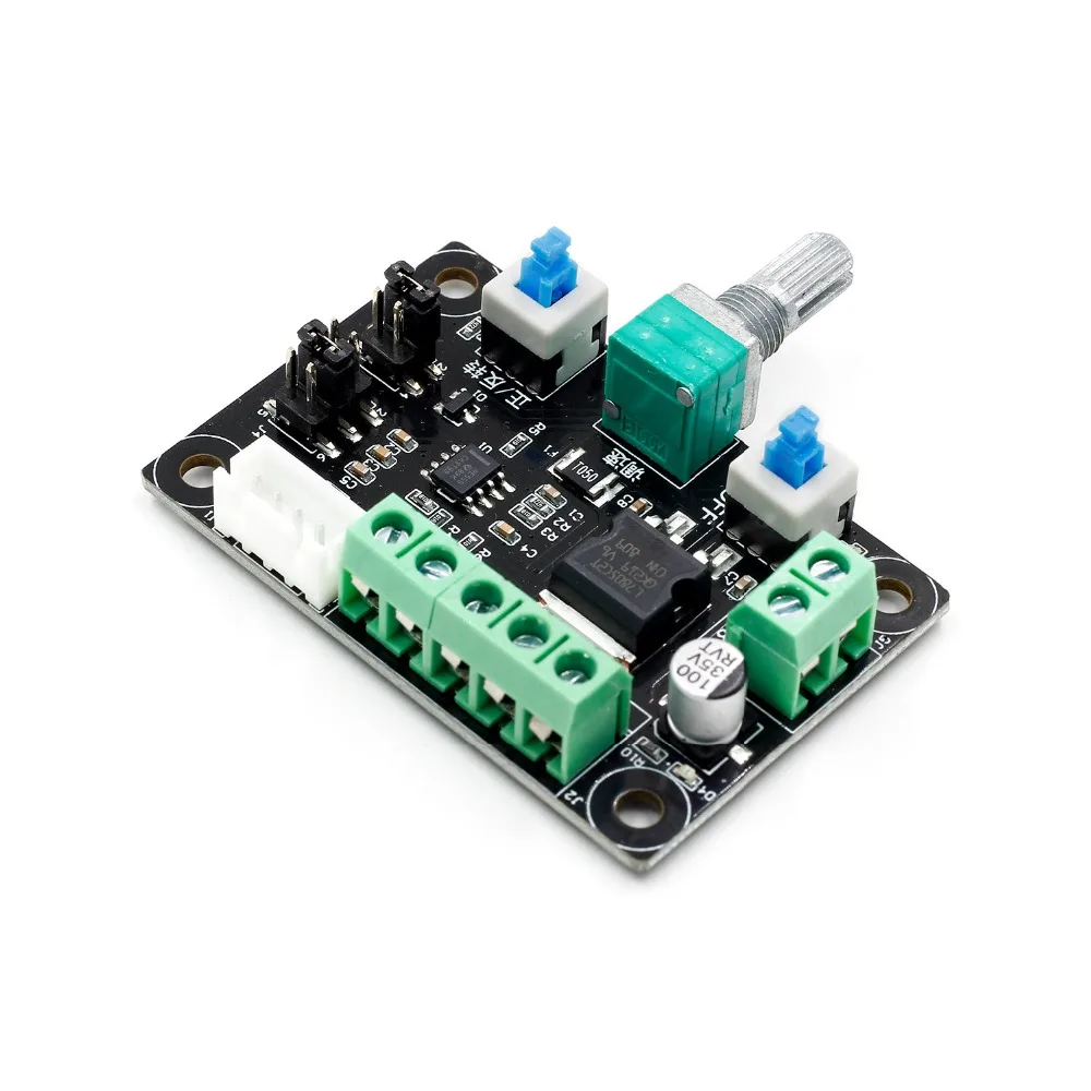DC 12V 24V Генератор импульсных сигналов для шагового двигателя контроллер скорости
