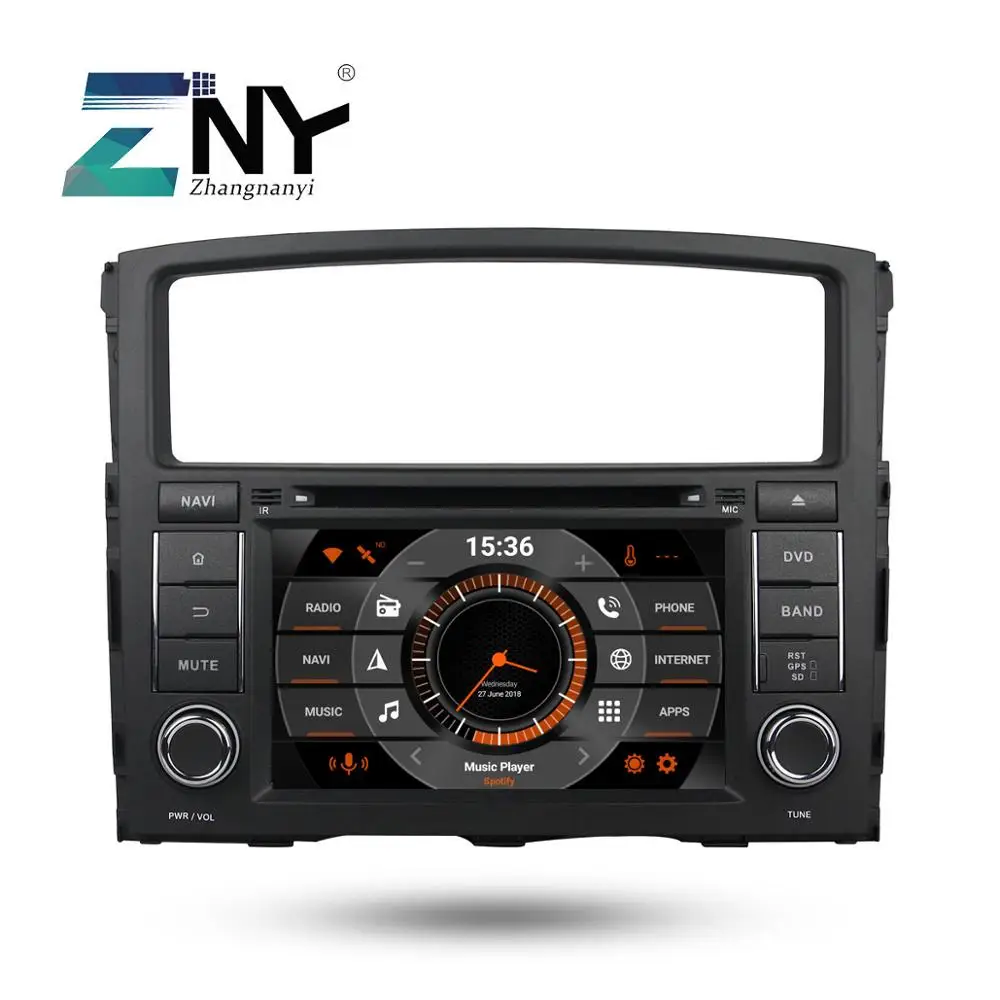 7 &quotHD Android 9 0 автомобильный DVD для Mitsubishi Pajero V93 V97 2006 + авто радио FM DSP Навигация Аудио