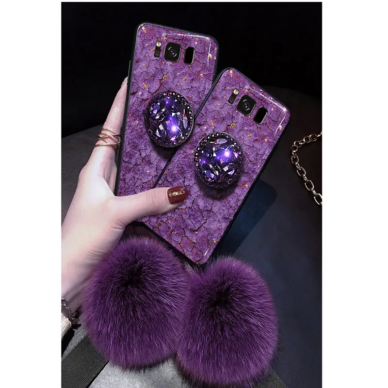 Роскошный Мраморный чехол для Samsung galaxy S10 Lite S8 S9 Plus S7 edge Note 8 9 j6 j7 j8 золотое покрытие
