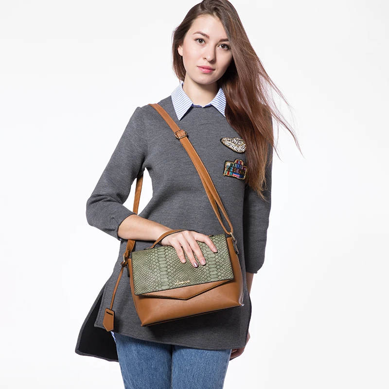 Женская сумка через плечо LOVEVOOK не большая сумочка с короткими ручками