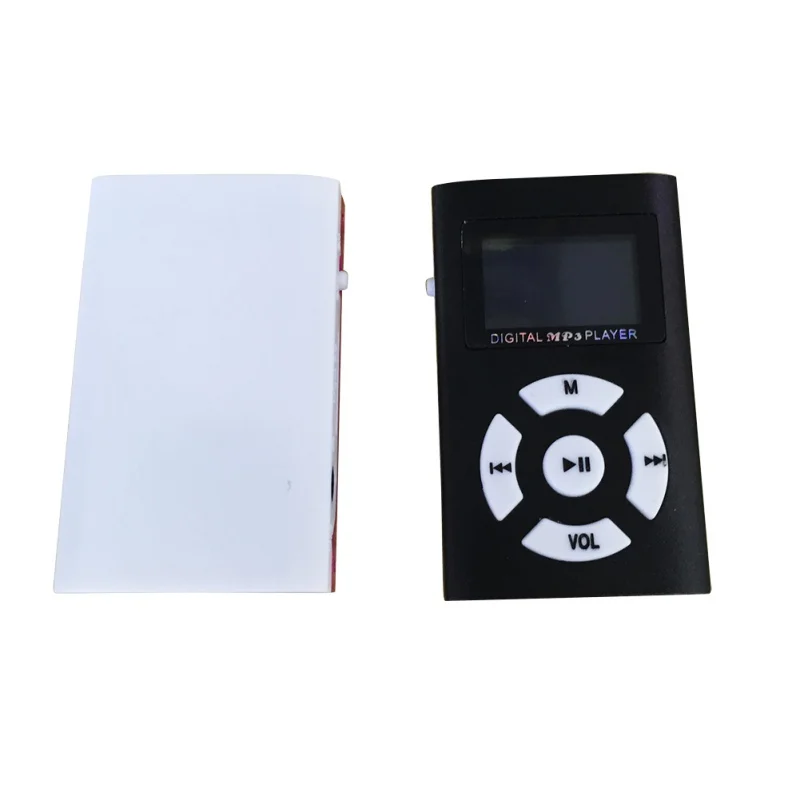 Мини ЖК-экран MP3-плеер Поддержка Micro SD TF карта алюминиевый корпус спортивный Walkman |
